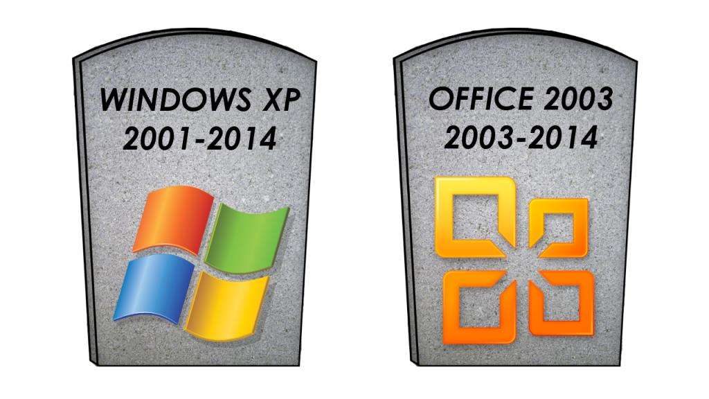 Поддержка Windows XP и Office 2003 прекращена