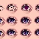 Как рисовать глаза в САИ поэтапно