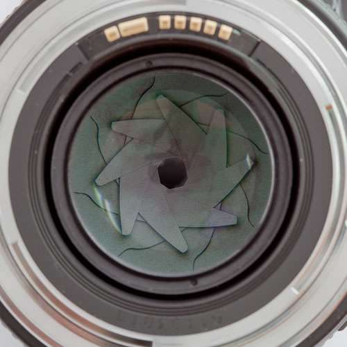 диафрагма зеркального фотоаппарата